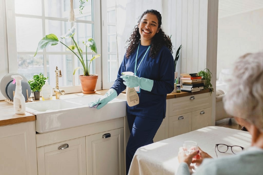 Everyday help with a comfortable home routine
